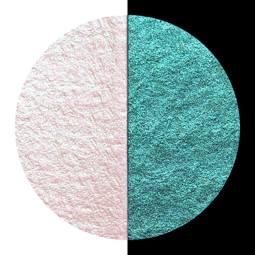 Finetec Coliro Pearl Watercolours Single Pan - Opal (C069) - - Watercolours - Bunbougu
