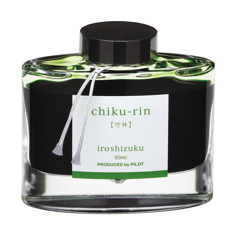 Pilot Iroshizuku Bottled Fountain Pen Ink - 50 ml - Chiku-rin (Bamboo Forest) - Bottled Inks - Bunbougu