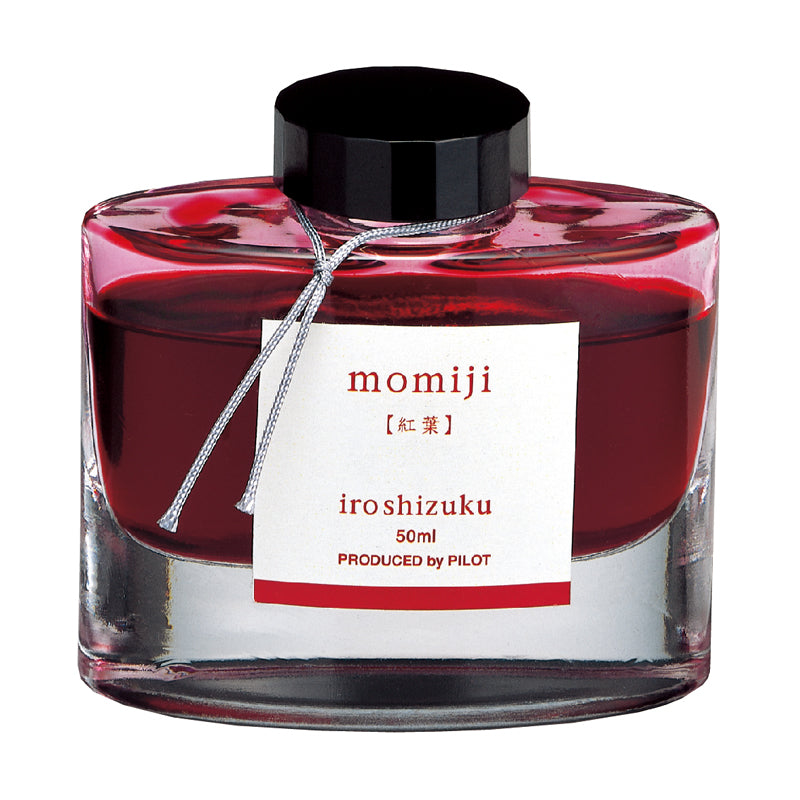 Pilot Iroshizuku Bottled Fountain Pen Ink - 50 ml - Momiji (Autumn Leaves) - Bottled Inks - Bunbougu