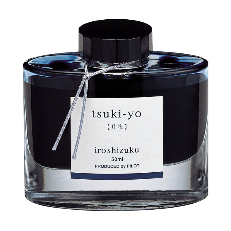 Pilot Iroshizuku Bottled Fountain Pen Ink - 50 ml - Tsuki-yo (Moonlit Night) - Bottled Inks - Bunbougu