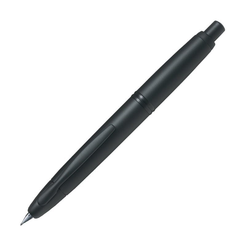 Pilot Capless Fountain Pen - Black Matte - 18k Gold - Fine Nib -  - Fountain Pens - Bunbougu