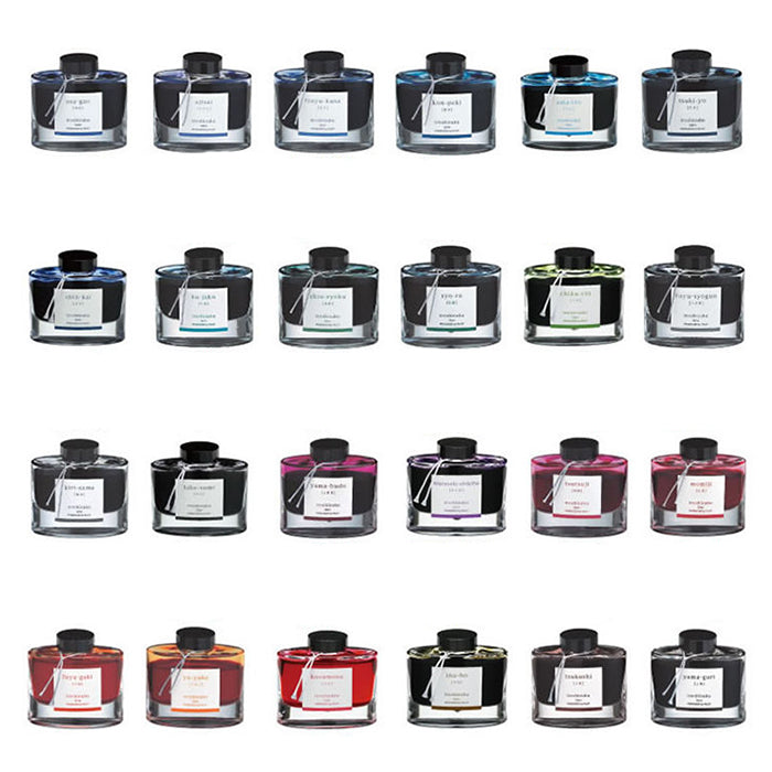 Pilot Iroshizuku Bottled Fountain Pen Ink - 50 ml - - Bottled Inks - Bunbougu